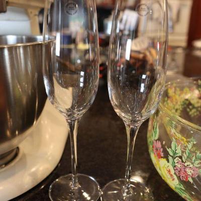Tiffany champagne flutes