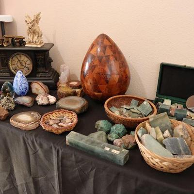 Antiques, decor, jade, lapidary