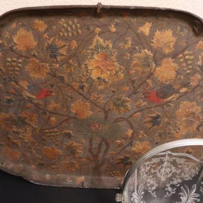 Antique tray