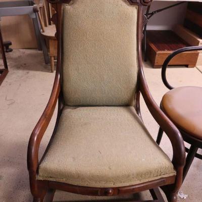 Antique rocking chair