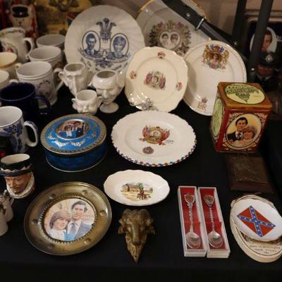 Vintage decor, Princess Diana collectibles