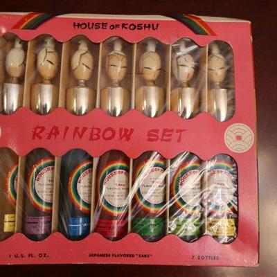 Vintage sake set