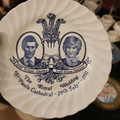 Vintage decor, Royal Family Porcelain, Princess Di