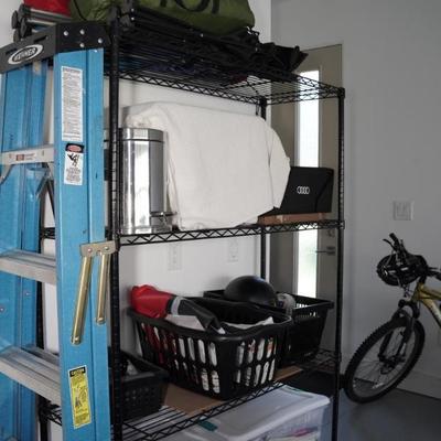 Garage- Ladder, Misc Items