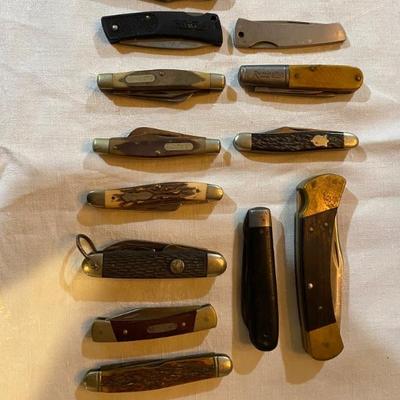 Great vintage pocket knives 