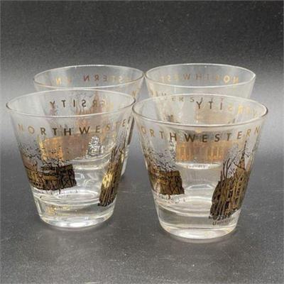 Lot 201
Vintage North Western University Rock Glasses