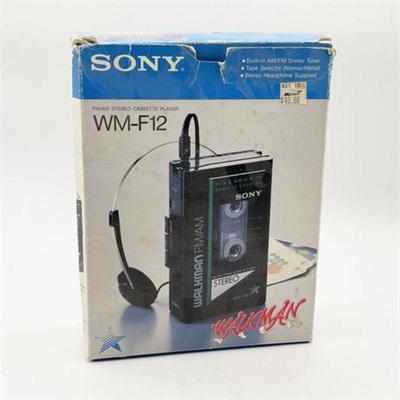 Lot 150
1985 Sony WM-F12 AM/FM Cassette Stereo Walkman