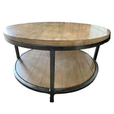 Lot 031
Contemporary Round Top Cocktail Table