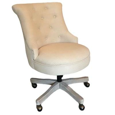 Lot 036
World Market Linen Upholstered Task Chair