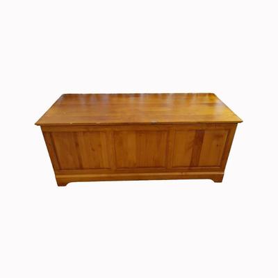 All wood storage chest 