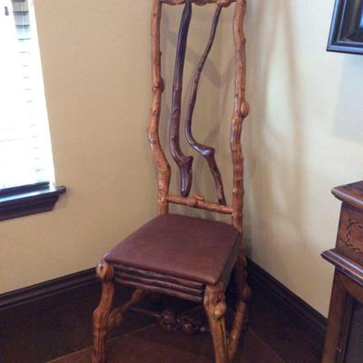 Handcrafted Wood Chair one of a kind