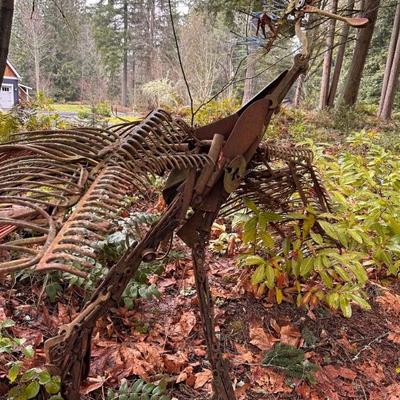 Unique Metal Yard Art