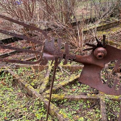 Unique Metal Yard Art