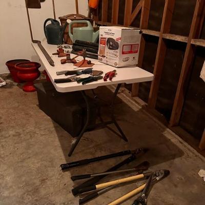 Assorted Yard and Garage Tools