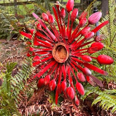 Unique Metal Yard Art