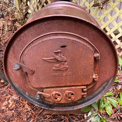 Antique Barrel Oven