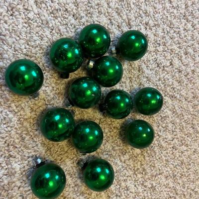 Vintage glass balls $8