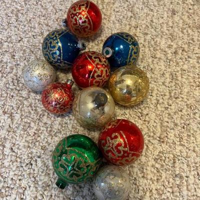 Vintage glass balls $8