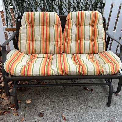 Glider with cushions $60