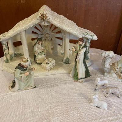Irish Nativity set