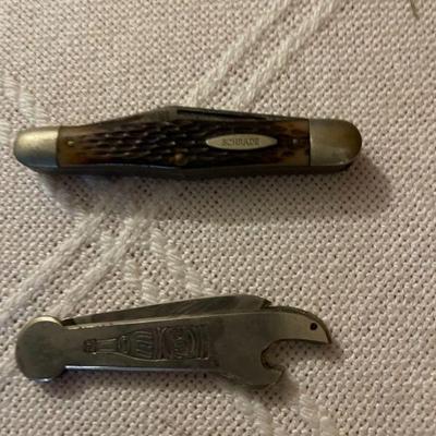 Pepsi knife/opener- German Schrade knife