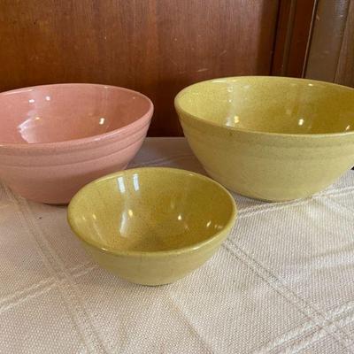Set of 3 Pfaltzgraff bowls