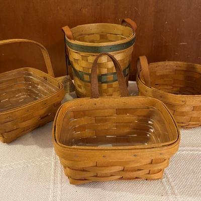 Selection 4 of Longaberger  baskets