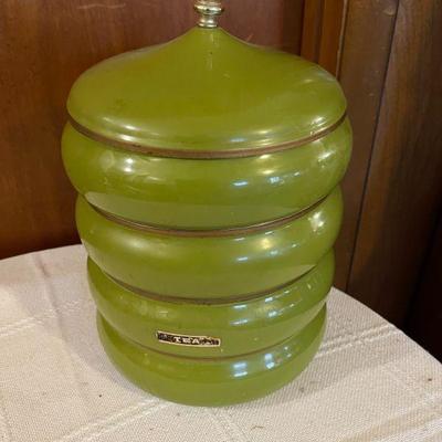 vintage retro stackable canister set
