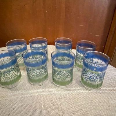 Set of 8 Libby Dining juice glasses