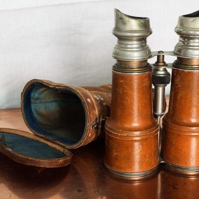 Vintage French binoculars.