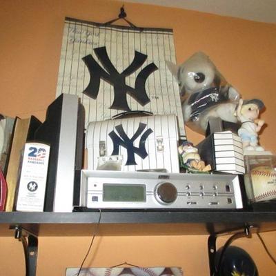 Tons of Yankees Memorabilia & Asian 