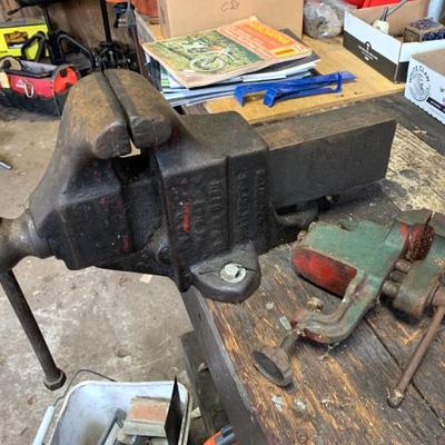 Reed no. 104 1/2 bench vise