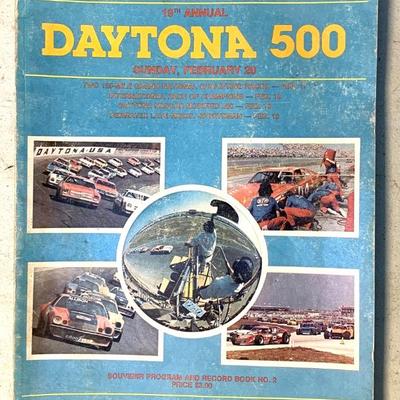 1977 Daytona 500 program