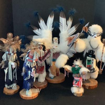 Native American Kachina Dolls 