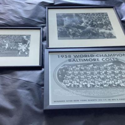 Baltimore Colts Memorabilia 