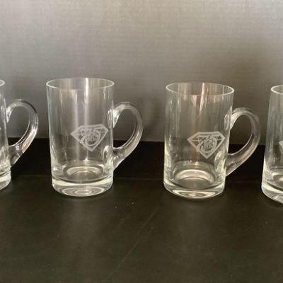 75th anniversary NFL mugs made by Tiffany & Co.  