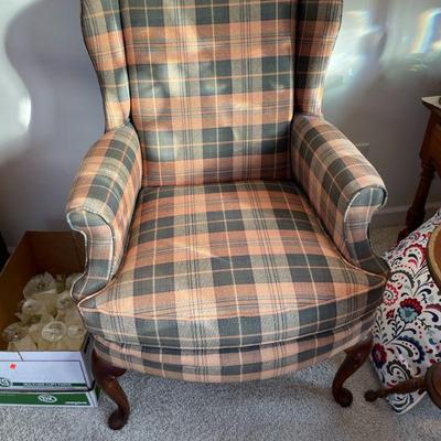 wing back chair