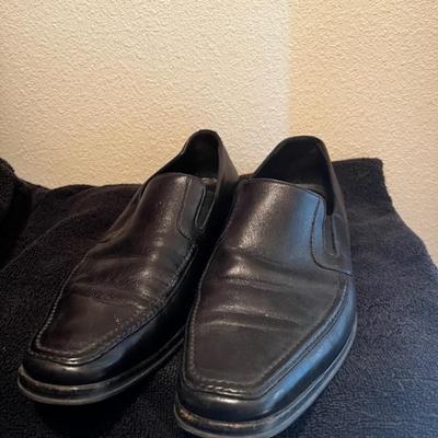 Italian leather loafers