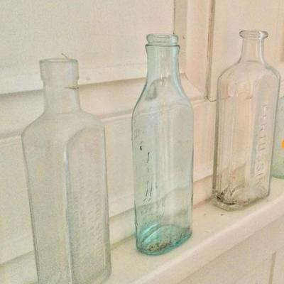 Embossed bottles