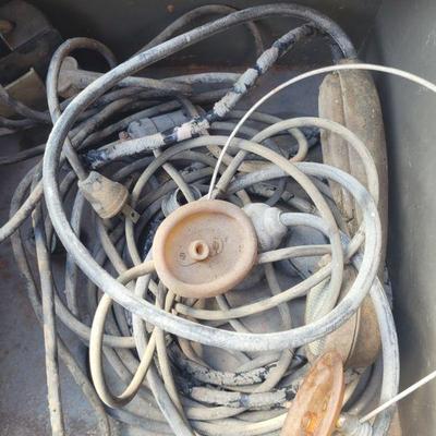 Wires and headphones