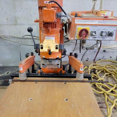 industrial size router, works