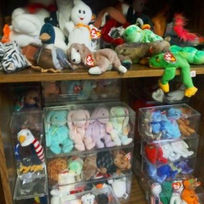 Beanie babies and other collectibles