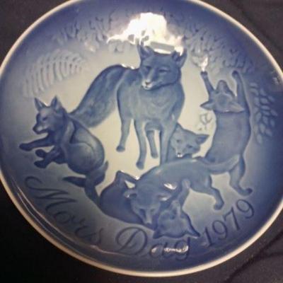 Danish pottery plates