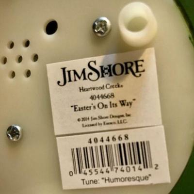 Jim Shore music box (Easter's On Its Way)