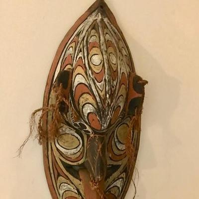 $250 Sepik River Tribal Mask Paplia, New Guninea