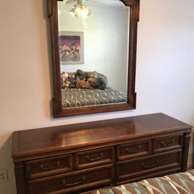 Century dresser $249 64 X 19 X 32"
mirror $95 39 X 31 1/2"