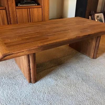 $249 mid-century coffee table 54 X 27 X 16