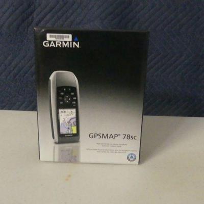 Garmin GPSMap 78SC Marine Handheld - New in Box