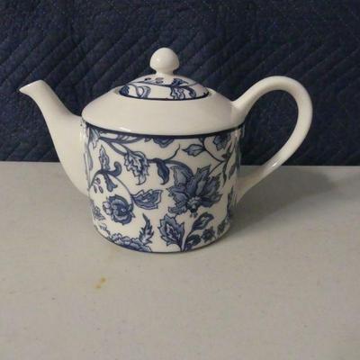 Blue Reverie by William Roberts Teapot with Lid