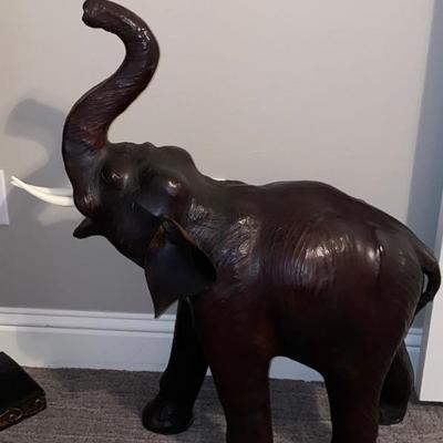 Leather large elephant